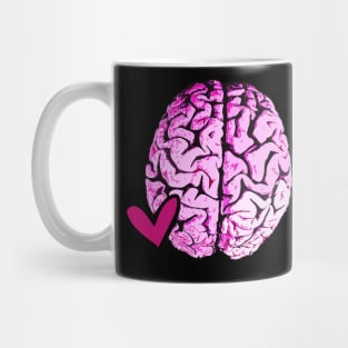 Brain Floral, love your brain Mug